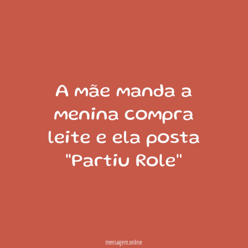 A mãe manda a menina compra leite