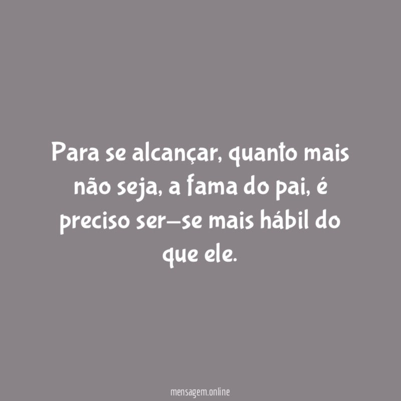 Para se alcançar