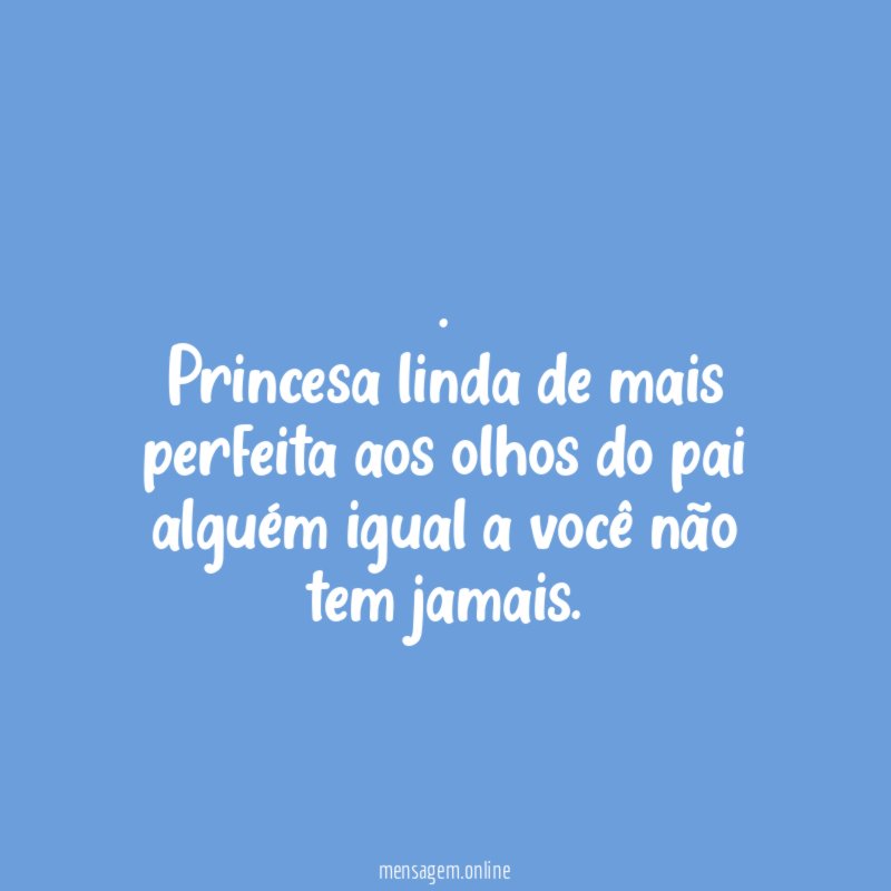 Princesa linda de mais perfeita aos olhos