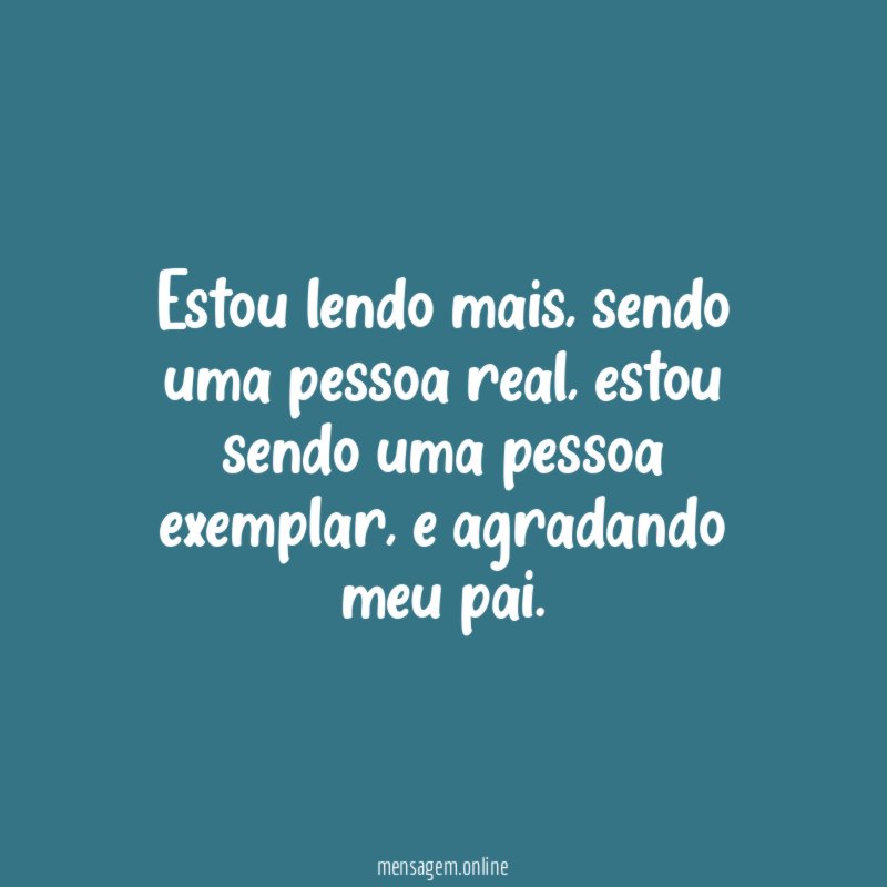 Estou lendo mais