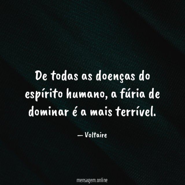 De todas as doenças do espírito humano