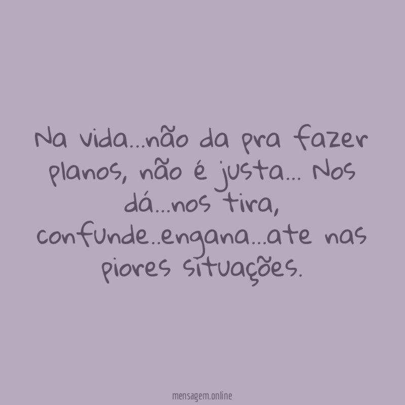 Na vida