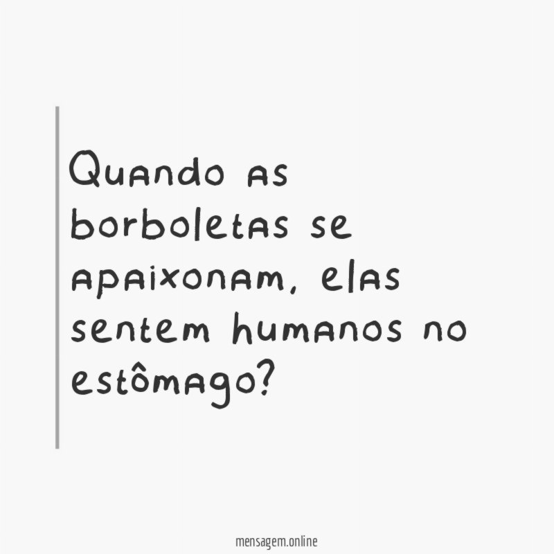 Quando as borboletas se apaixonam