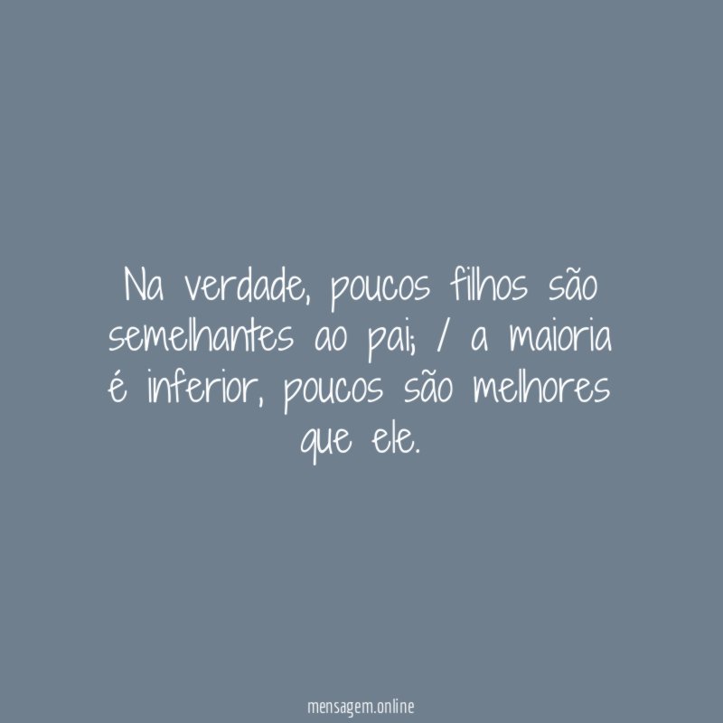 Na verdade