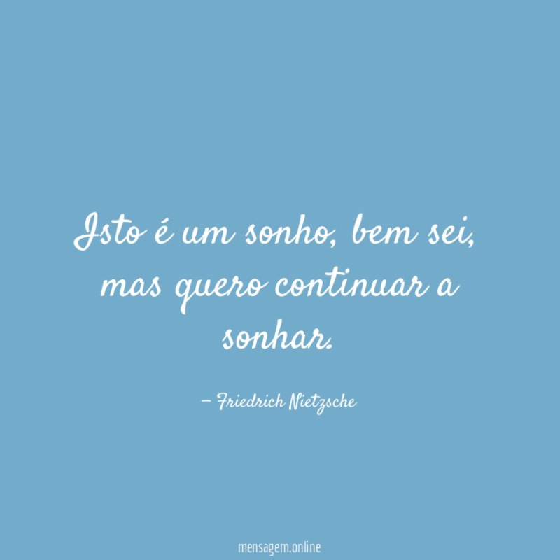 Isto é um sonho