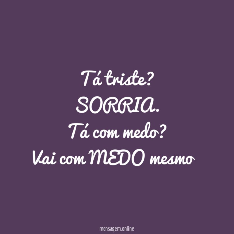 Tá triste