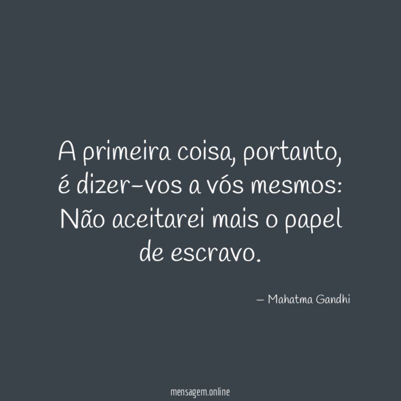 A primeira coisa