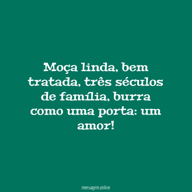 Moça linda