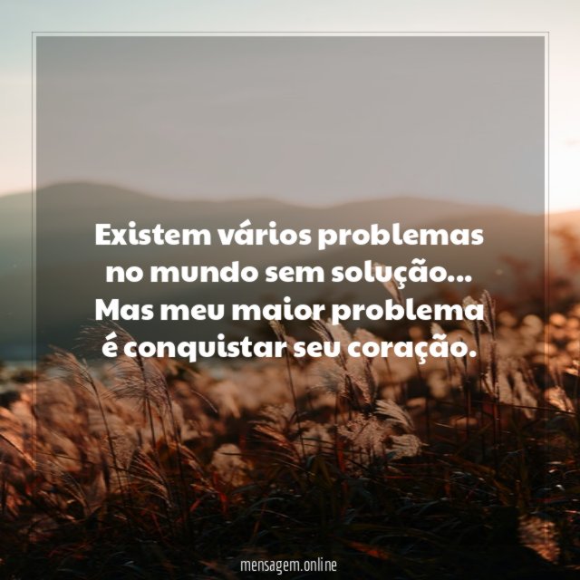 Existem vários problemas no mundo sem solução