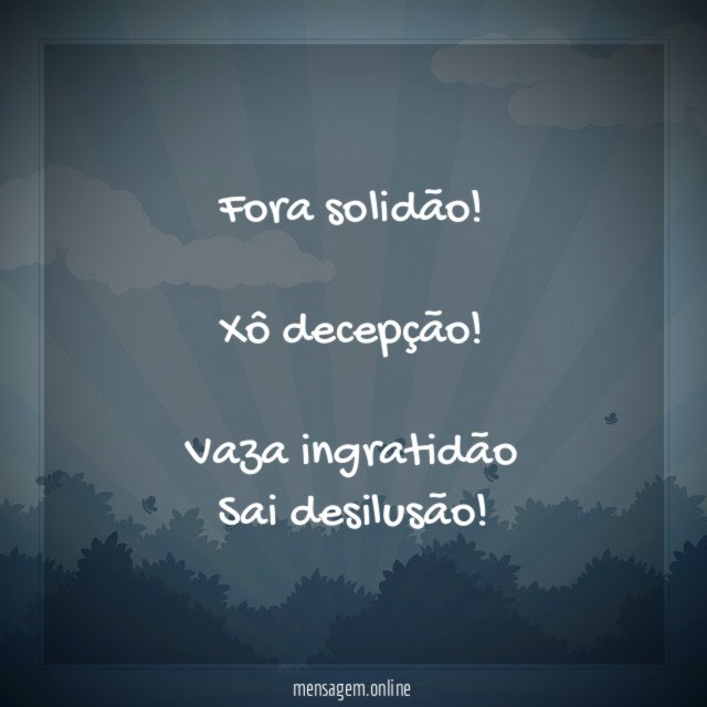 Fora solidão