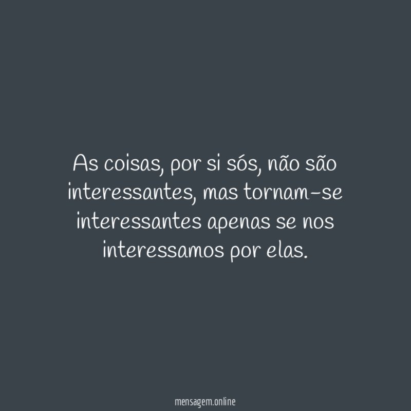 As coisas