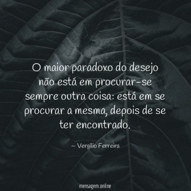O maior paradoxo do desejo não está em