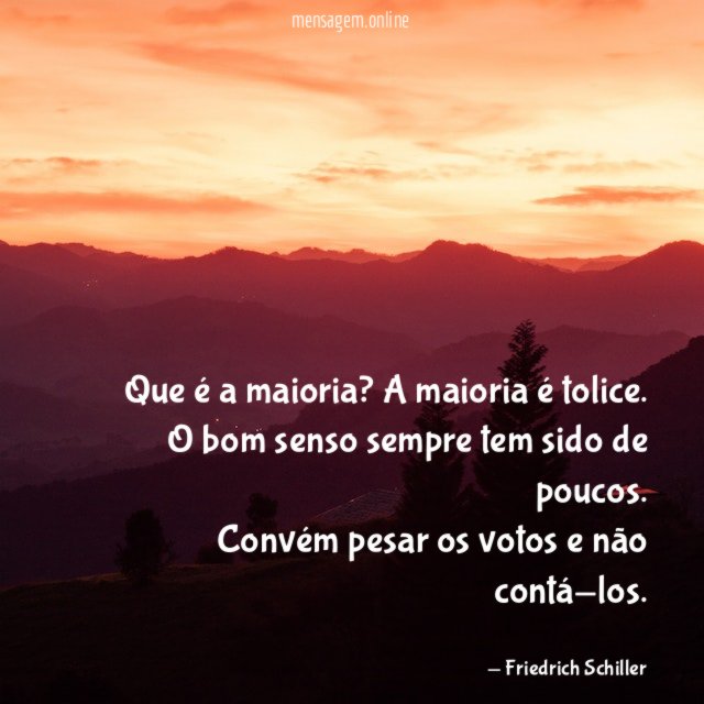 Que é a maioria
