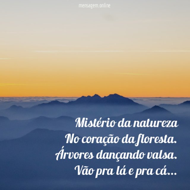 Mistério da natureza
