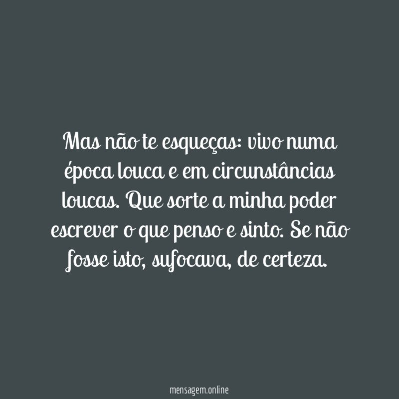 Mas não te esqueças