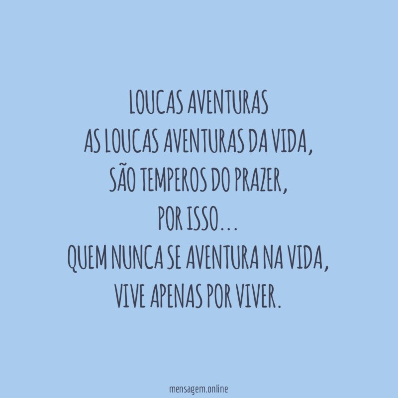 Loucas aventuras