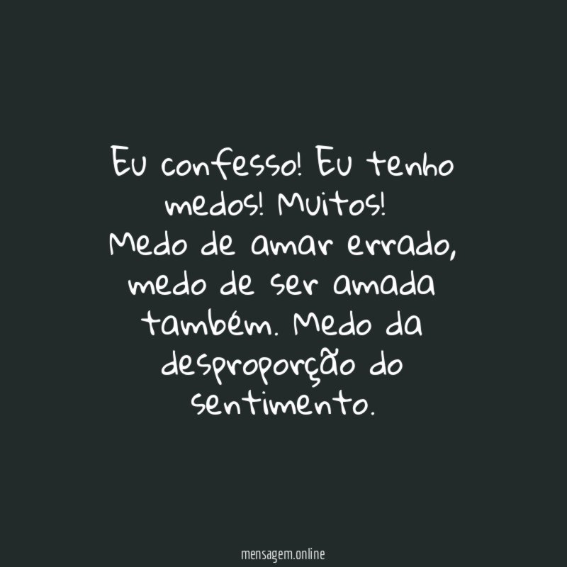 Eu confesso