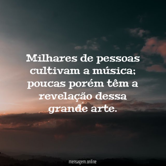 Milhares de pessoas cultivam a música