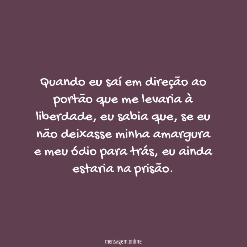 Quando eu saí em direção ao portão que