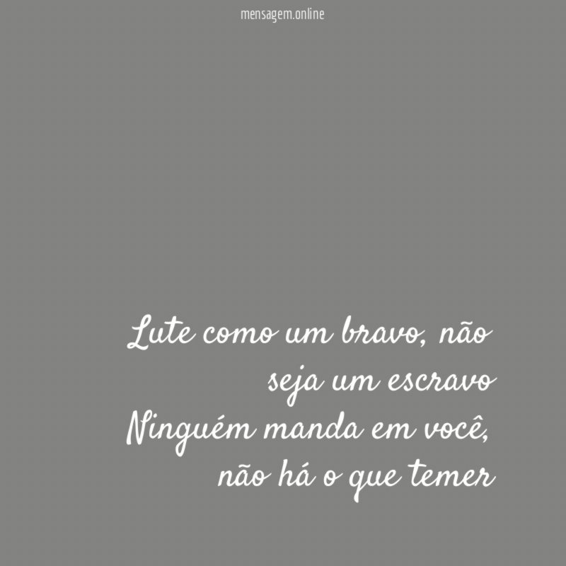 Lute como um bravo