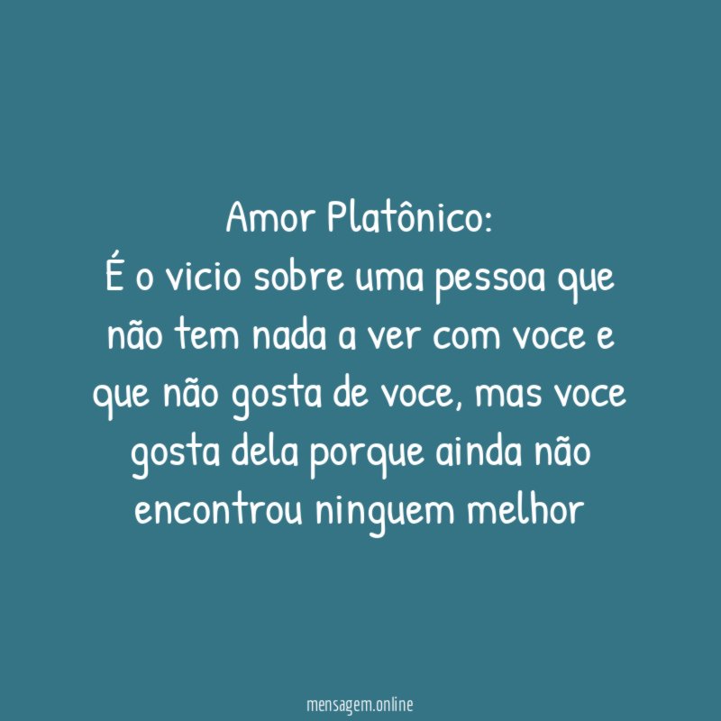 Amor Platônico
