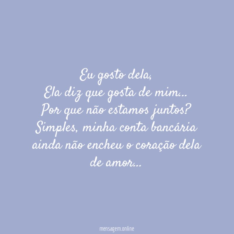 Eu gosto dela