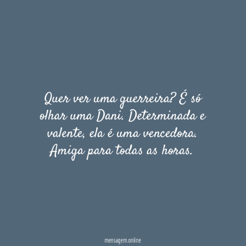 Quer ver uma guerreira