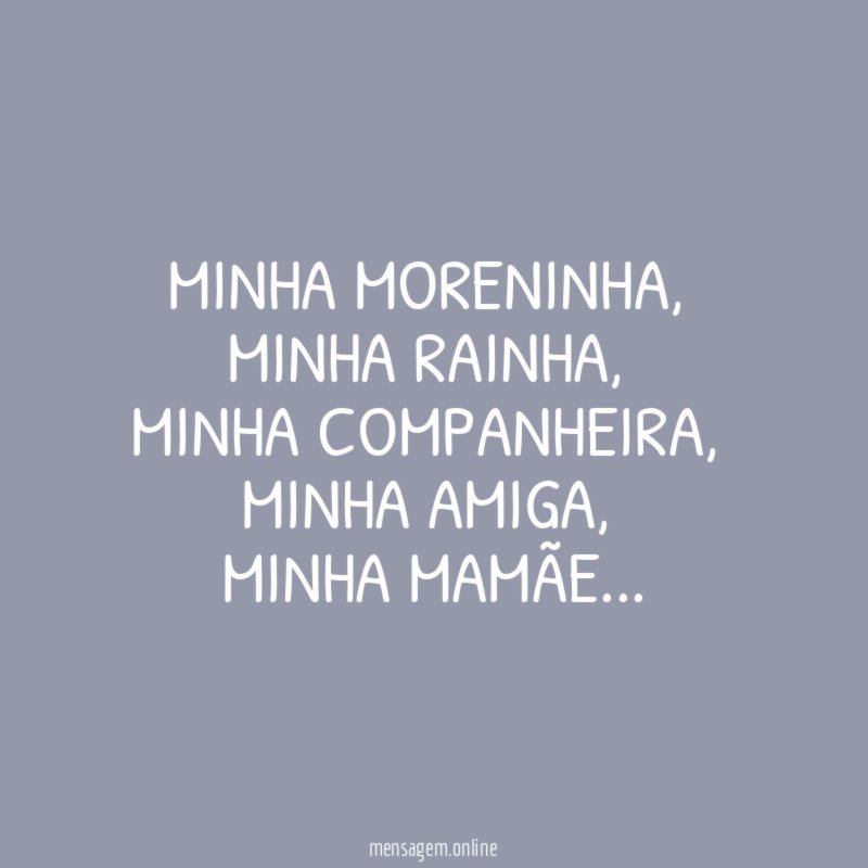 Minha Moreninha