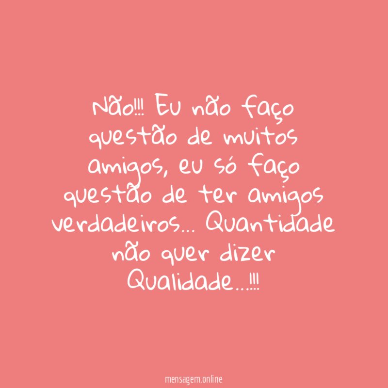 Não
