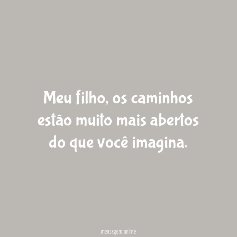 Meu filho