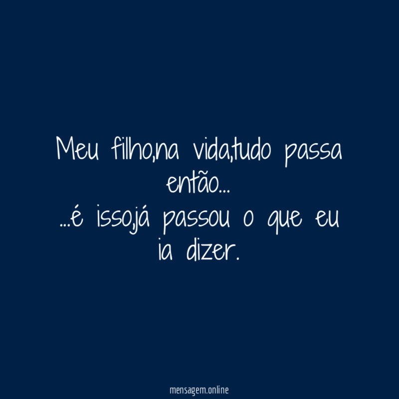 Meu filho