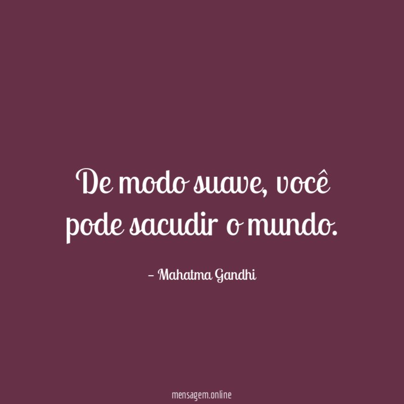 De modo suave