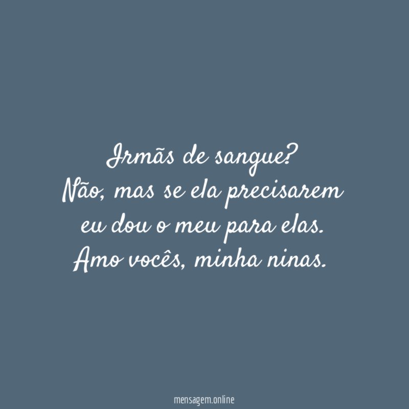 Irmãs de sangue