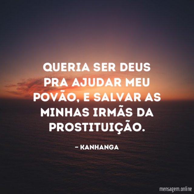 Queria ser Deus pra ajudar meu povão
