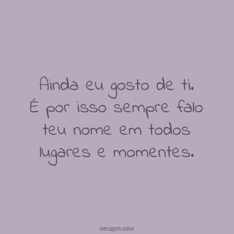 Ainda eu gosto de ti