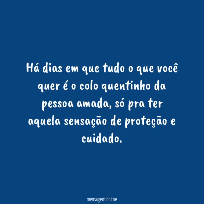 Há dias em que tudo o que você