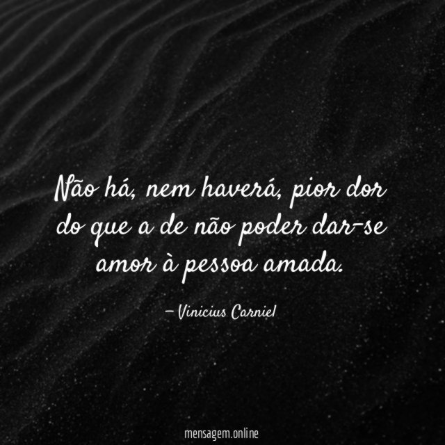 Não há
