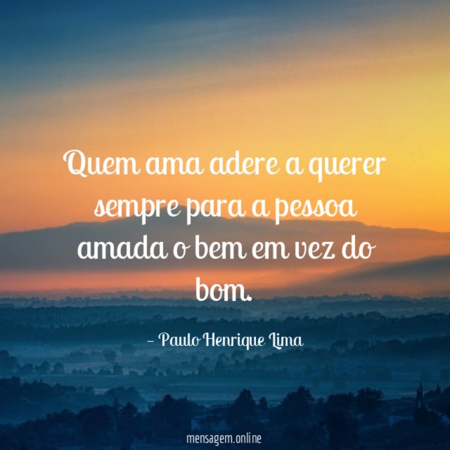 Quem ama adere a querer sempre para a