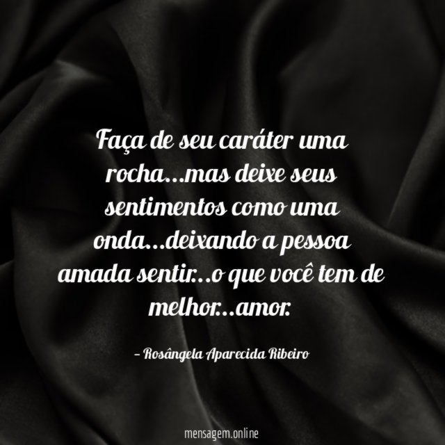 Faça de seu caráter uma rocha