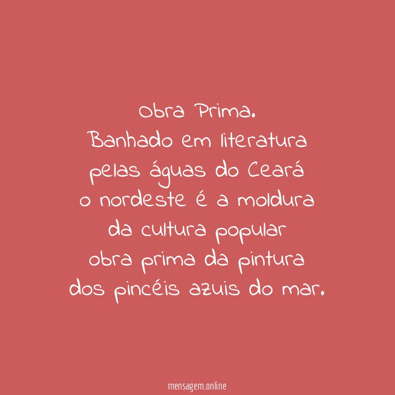 Obra Prima.