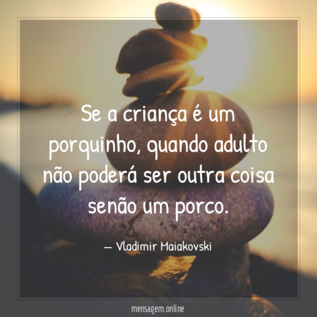 Se a criança é um porquinho