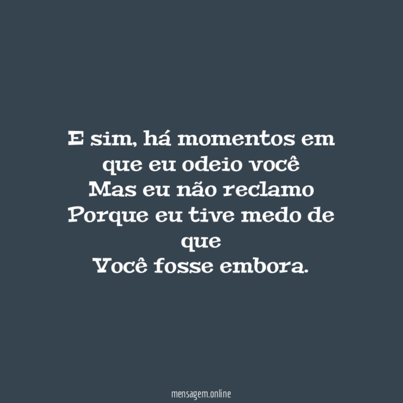 E sim