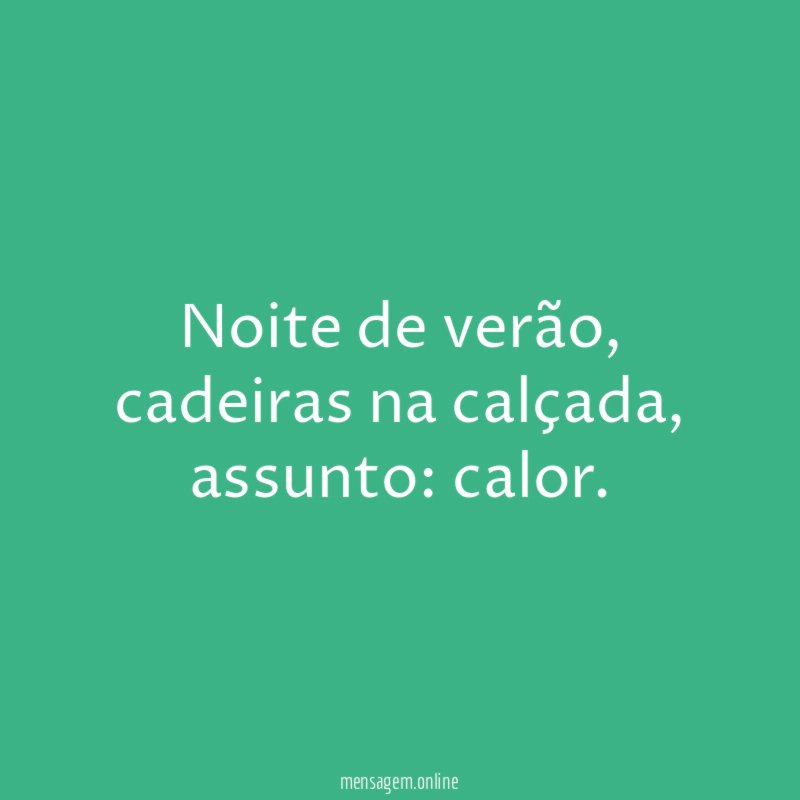 Noite de verão