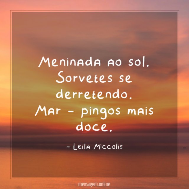Meninada ao sol