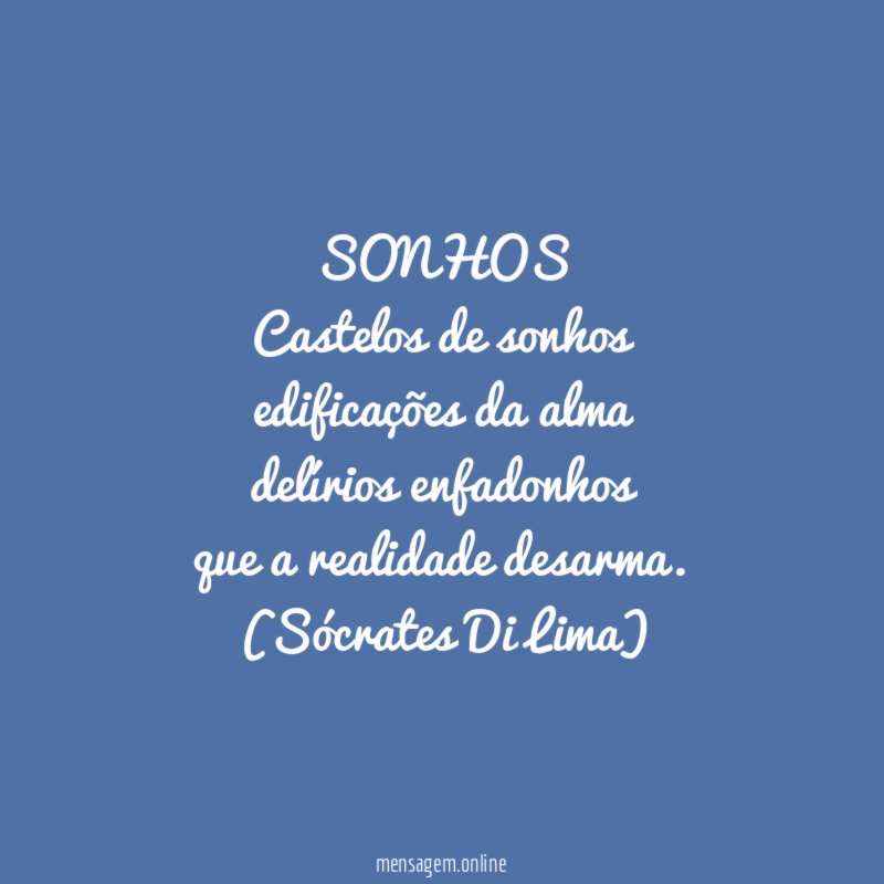 SONHOS