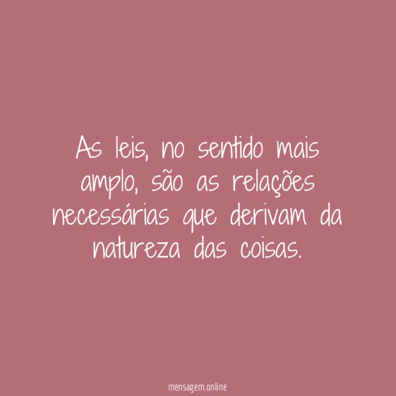 As leis