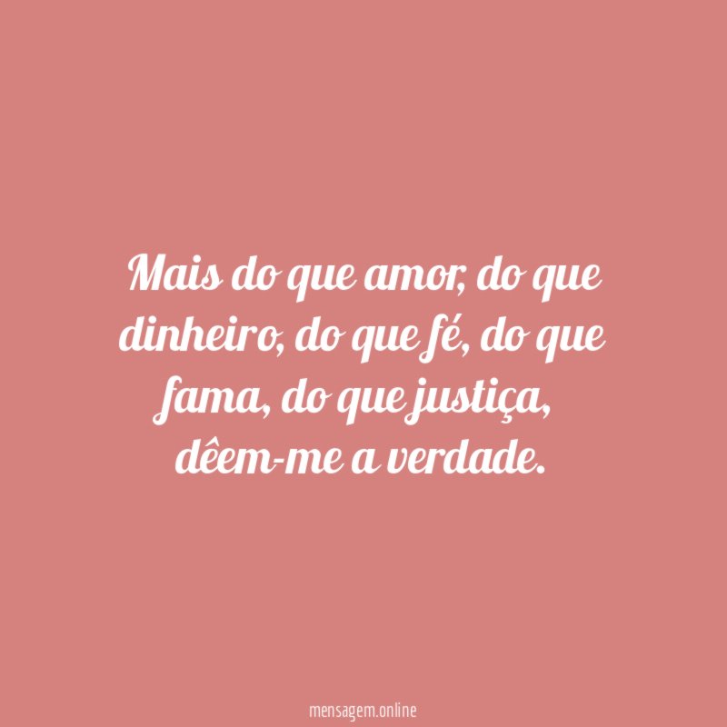 Mais do que amor