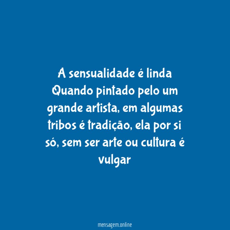 A sensualidade é linda Quando pintado pelo um grande artista