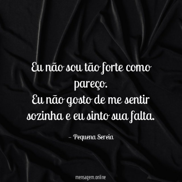 Eu não sou tão forte como pareço