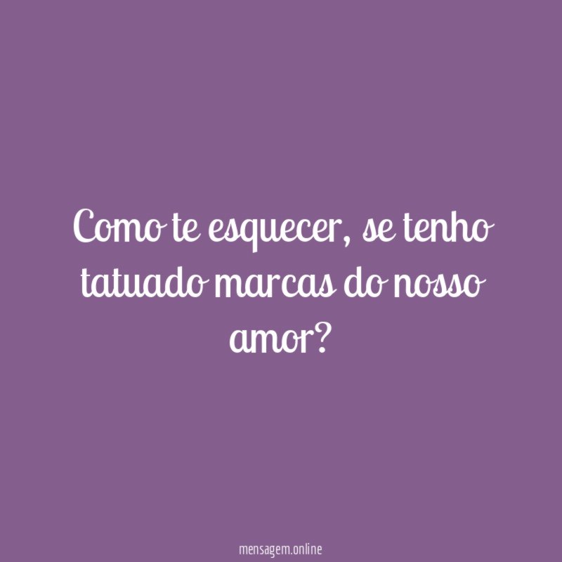 Como te esquecer
